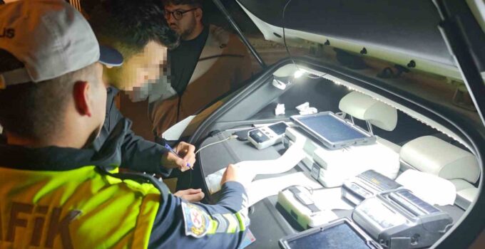“Hiç kullanmadım” dedi, egzozdan men oldu
