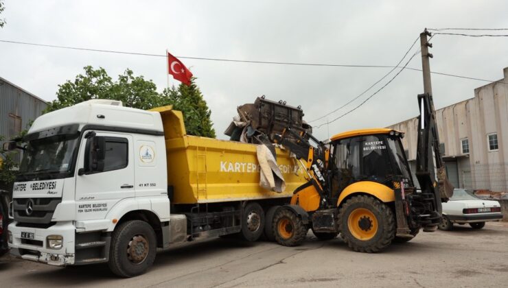 Kartepe’de bayram öncesi temizlik mesaisi