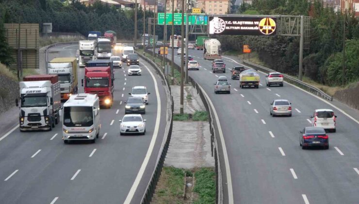 Kocaeli’de bayram trafik tedbirleri kapsamında ağır vasıta geçişlerine kısıtlama