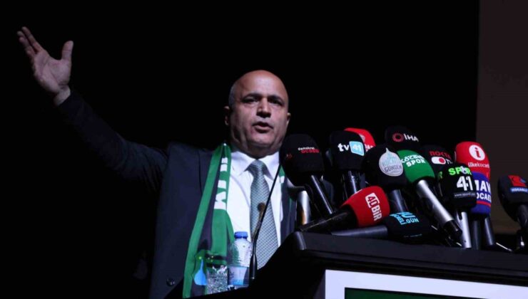 Kocaelispor’da Recep Durul yeniden başkan seçildi