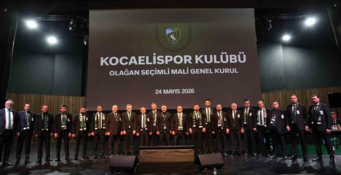 Kocaelispor’un yönetiminde 7 isim değişti