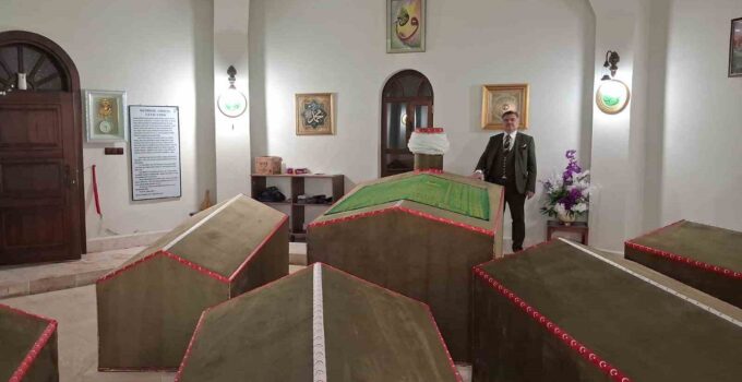 Kumral Abdal Türbesi’nde başlatılan yenileme çalışması sona erdi