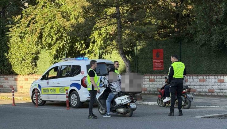 Lüleburgaz’da arife günü motosiklet denetimi