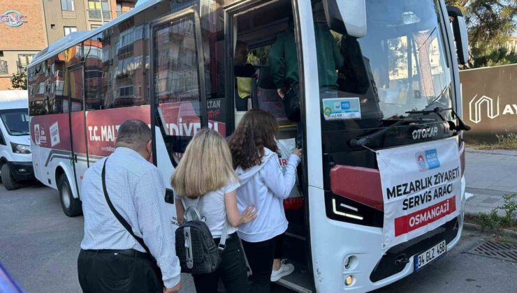 Maltepe’de bayramda mezarlıklara ücretsiz ring seferleri başladı
