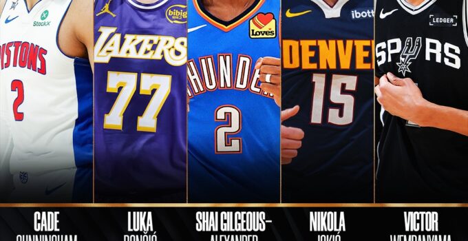 NBA’de sezonun en iyi 5’leri açıklandı