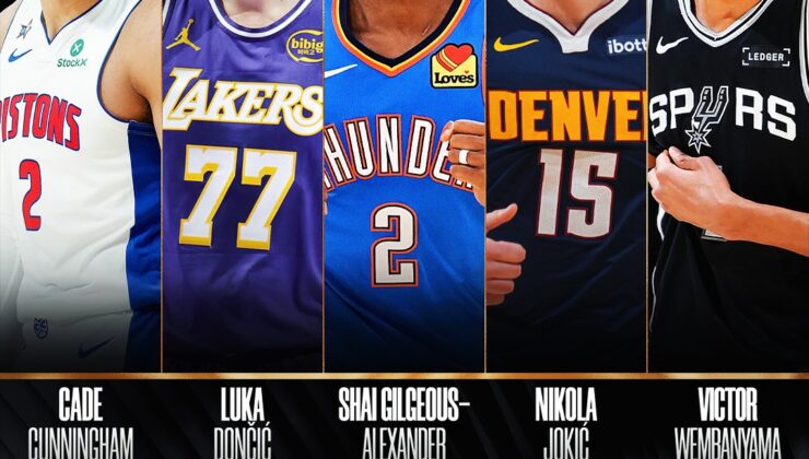 NBA’de sezonun en iyi 5’leri açıklandı