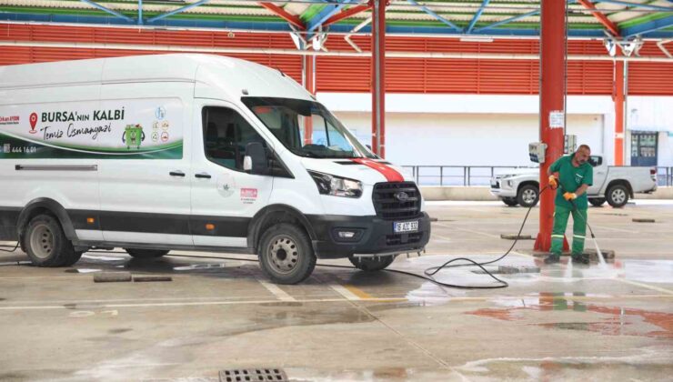 Osmangazi’de kurban kesim alanları titizlikle temizleniyor
