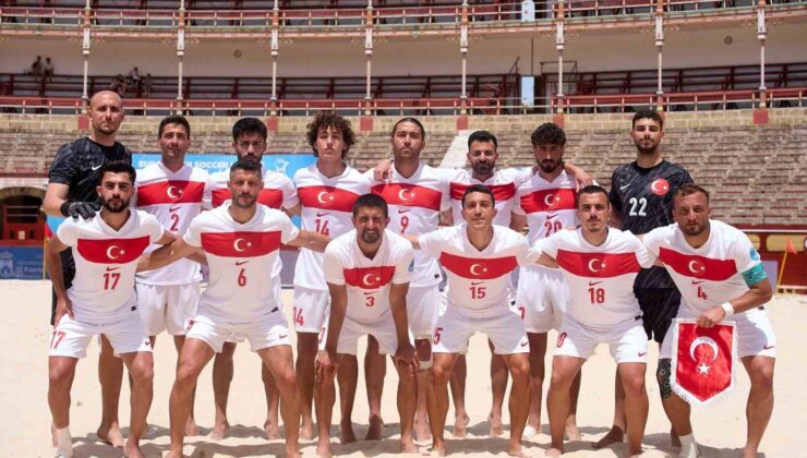 Plaj Futbolu Milli Takımı, Avrupa A Ligi’ni Çekya galibiyetiyle tamamladı