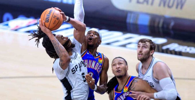 San Antonio Spurs, Oklahoma City Thunder’ı yenerek seriyi 2-2 yaptı