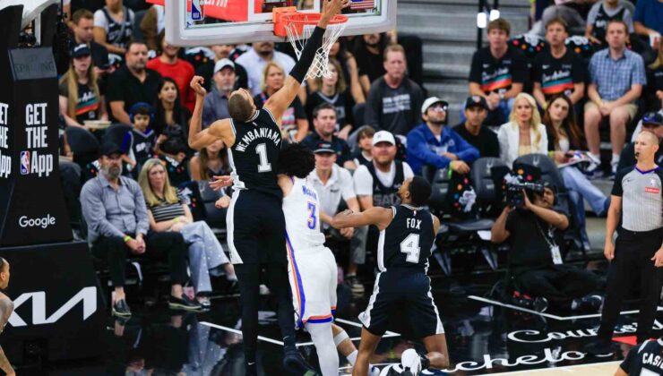 San Antonio Spurs, seriyi son maça taşıdı