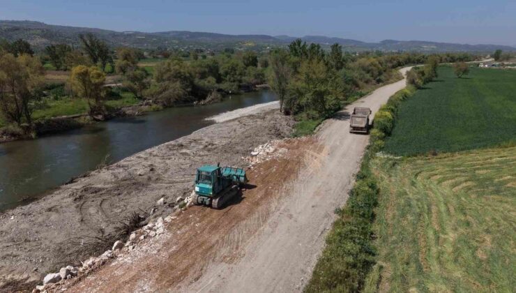 Simav Çayı’nda taşkına önlem