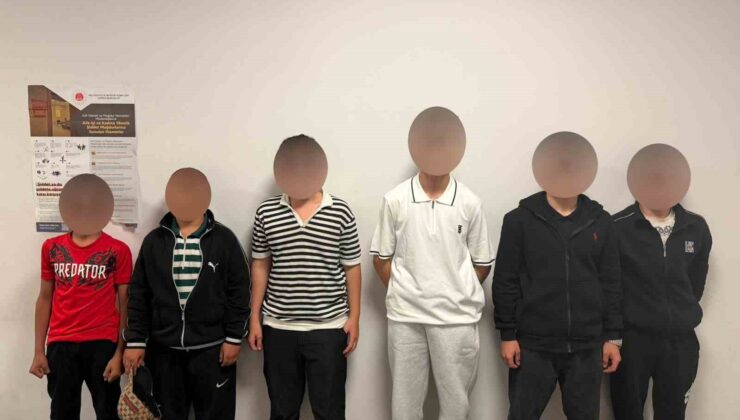Tekirdağ’da kablo hırsızı 6 çocuk yakalandı