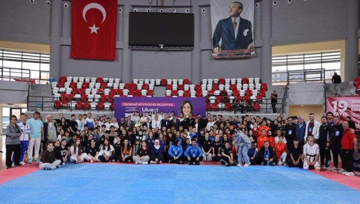 Tekirdağ’da taekwondo şöleni: 7 İlden 365 sporcu Tekirdağ’da buluştu