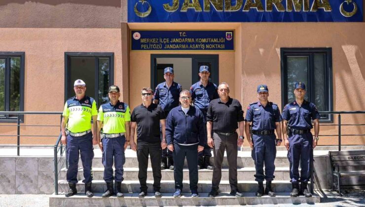 Vali Sözer’den jandarmaya bayram ziyareti