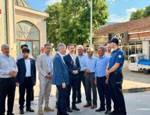 Yenice’de bayramlaşmaya Anayasa Mahkemesi Üyesi İnce katıldı