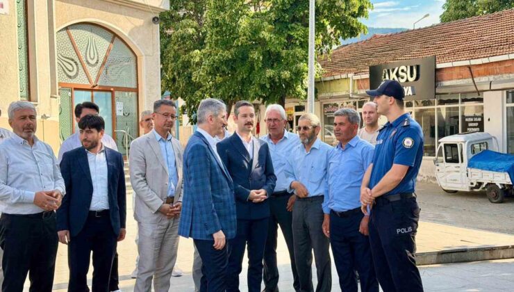 Yenice’de bayramlaşmaya Anayasa Mahkemesi Üyesi İnce katıldı