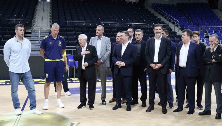 Aziz Yıldırım ve yönetim kurulundan, Fenerbahçe Beko’ya başarı dileği