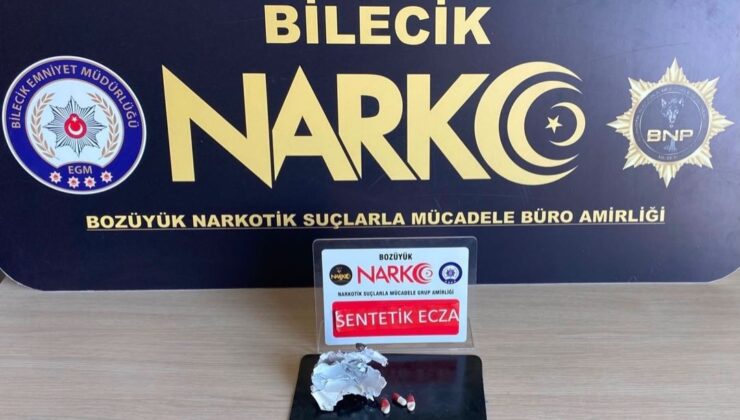 Bilecik’te ’Lyrica’ adı verilen uyuşturucu madde ele geçirildi