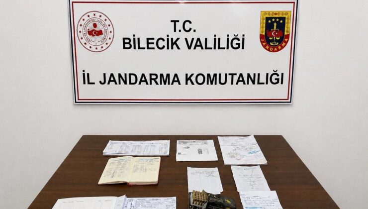 Bilecik’te tefecilik operasyonu, çok sayıda yaprak senet karnesi ele geçirildi