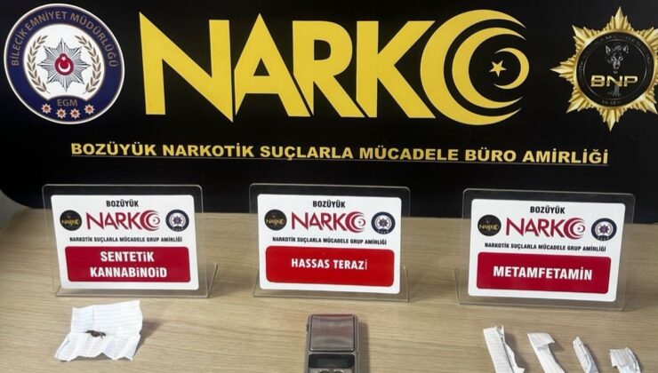 Bilecik’te uyuşturucu operasyonu