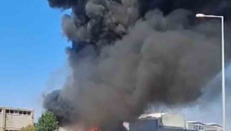 Bursa’da çöplük yangını paniğe neden oldu