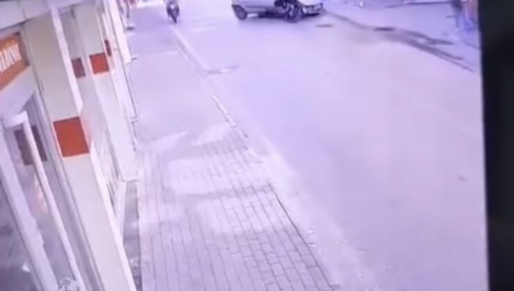 Bursa’da ilginç kaza…Yapay zeka değil, gerçek kaza görüntüsü