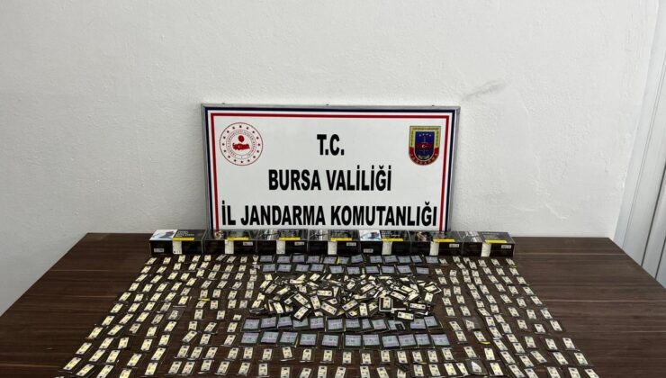 Bursa’da kaçak tütün operasyonu: 6 gözaltı