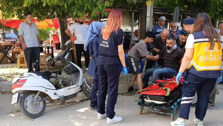 Bursa’da motosiklet otomobille çarpıştı: 1 yaralı