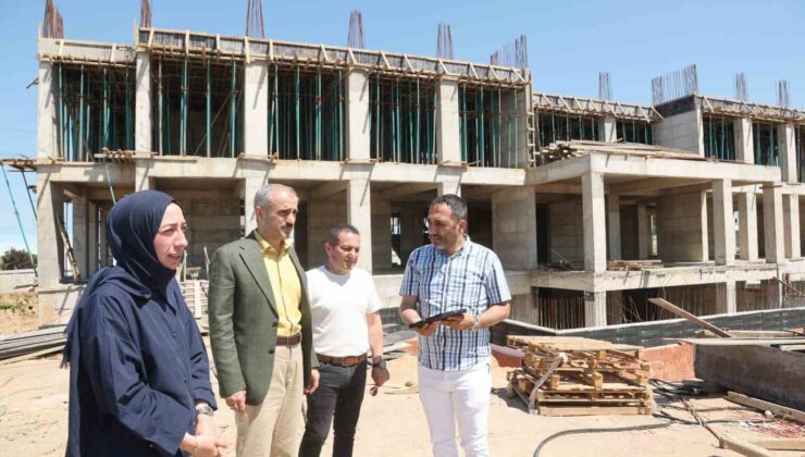 Çayırova’da yapımı süren meslek lisesi eğitim altyapısını güçlendirecek