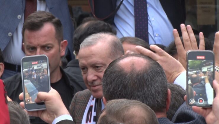 Cumhurbaşkanı Erdoğan, Edirne’de vatandaşlarla sohbet etti