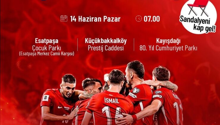 Dünya Kupası’ndaki milli heyecan dev ekranda