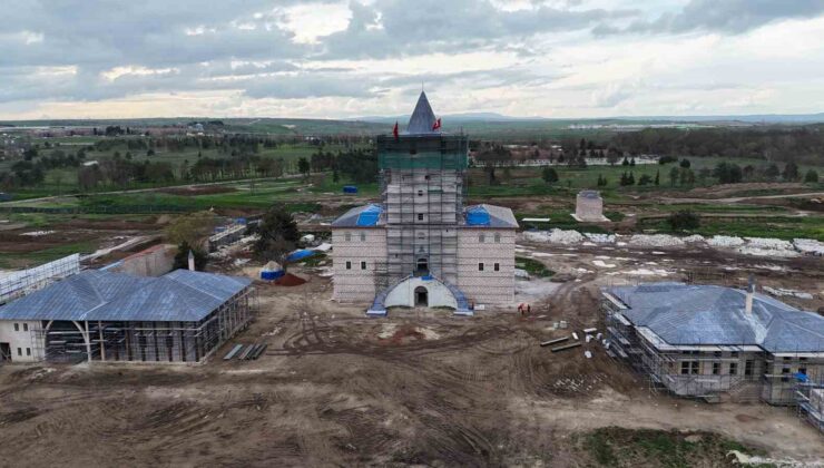 Edirne Sarayı ecdadın mühendislik başarısını gözler önüne seriyor