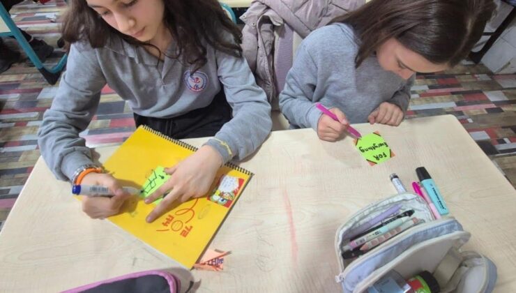 Eğitimde sınırlar kalktı, 7 ülkeden öğrenciler Bursa’dan dünyaya mutluluk köprüsü kurdu