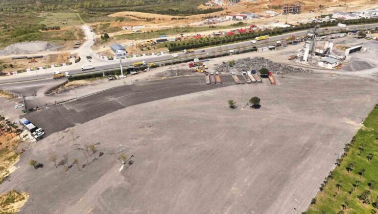 Esenler’de büyük araçlara özel otopark hizmete açıldı