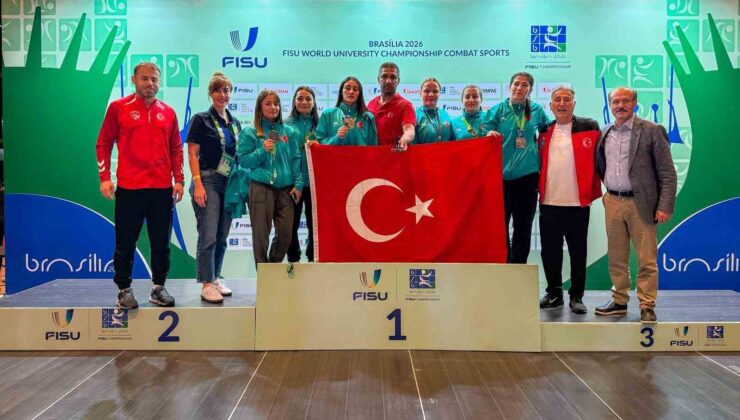FISU Dünya Üniversiteler Güreş Şampiyonası’nda kadın millilerden 3 altın, 1 gümüş madalya