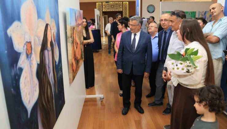 Geleceğin sanatçıları mezuniyet sergisinde buluştu