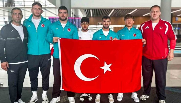 Milli güreşçilerden Brezilya’da 2 altın, 3 gümüş madalya