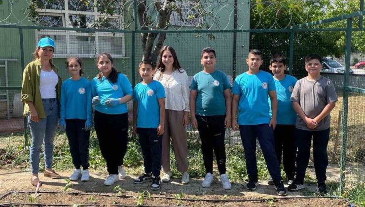 Öğrenciler kendi bitkilerini yetiştirecek