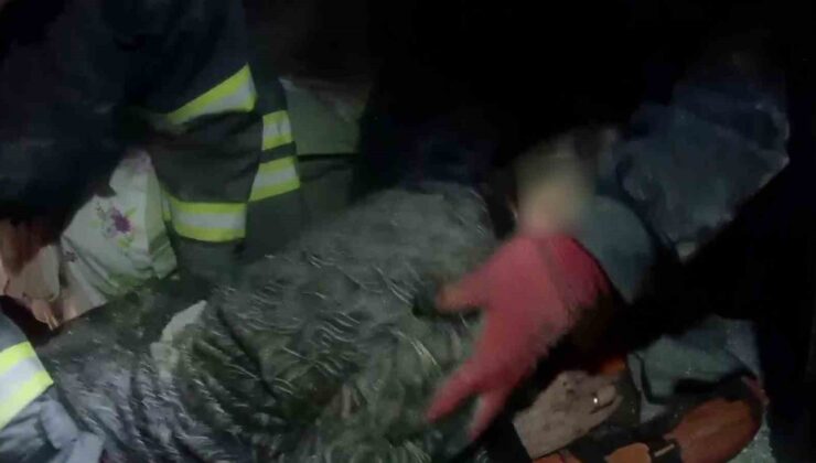 Ölümle yaşam arasındaki nefes kesen mücadele kamerada