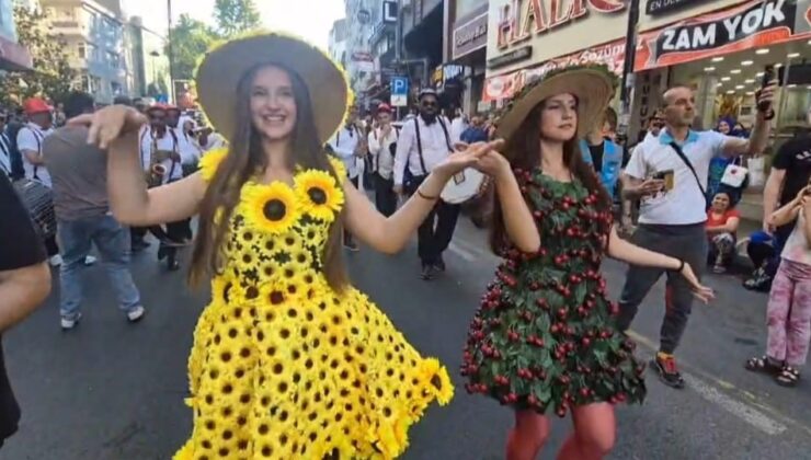 Tekirdağ’da “60. Uluslararası Kiraz Festivali” başladı