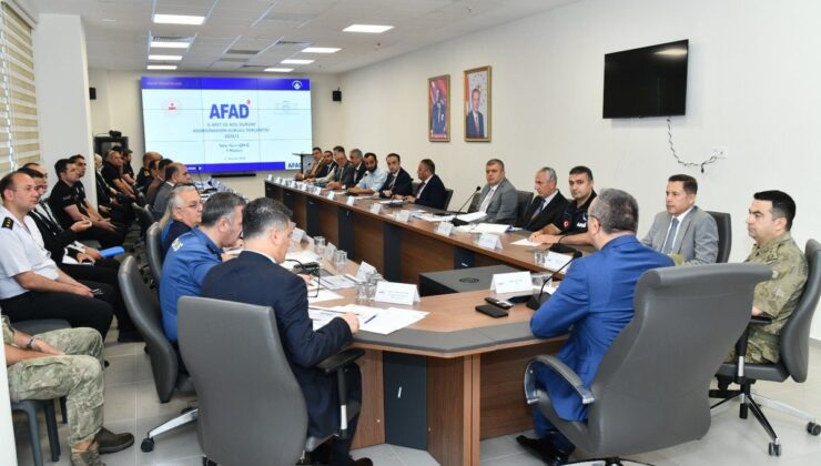 Tekirdağ’da afetlere karşı güç birliği: TAMP Koordinasyon Kurulu toplandı
