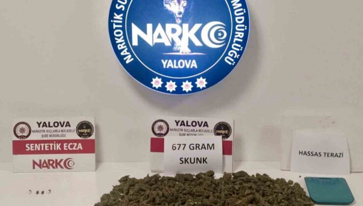 Yalova’da uyuşturucu operasyonunda 2 tutuklama